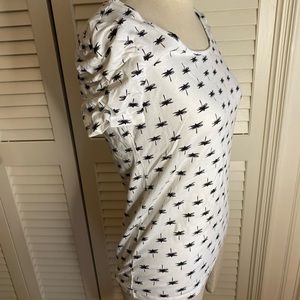 Philosophy woman’s T-shirt with dragonflies size M